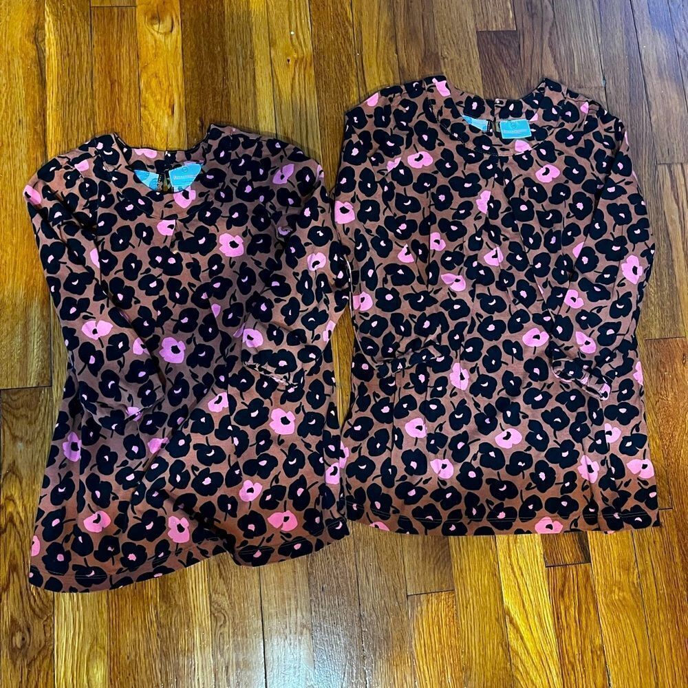 Hanna Andersson sibling dresses 110-120 (4/5 -7/8 yrs old)‎
